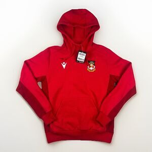 Macron Wrexham AFC Red Dance Hoodie Medium Betty Buzz Graphic Mens M